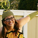 Illustration for article titled Hiney Pumpin: I Was Wearing My Slutty Bumblebee Costume.